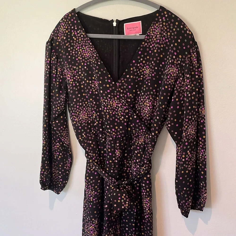 Kate Spade disco dot jumpsuit - Picture 3 of 6